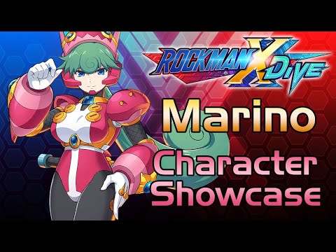 Mega Man X DiVE Beta - Marino Showcase: Gameplay, Skills & 3D Model