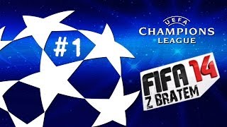 preview picture of video 'FIFA 14 z Bratem | Liga Mistrzów | 1\8 | [#1] - Manchester City - FC Barcelona'