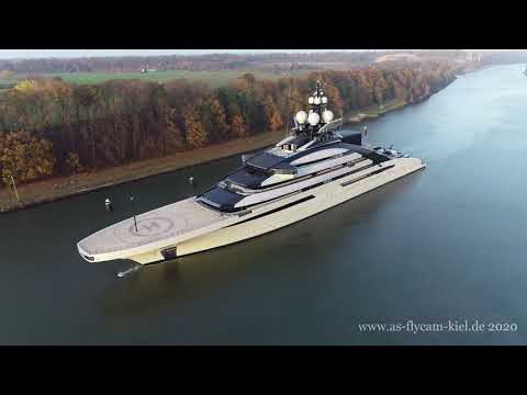 Lürssen Projekt Opus 142m Megayacht *Nord* im NOK