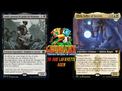 Jadar (kelig) VS Tivit (Max) - MTG EDH Duel Commander Cartes Magic
