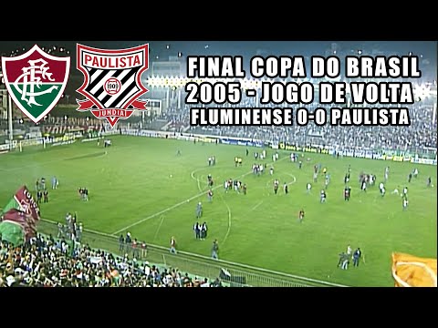 Fluminense 0 x 0 Paulista | Compacto em HD | Jogo de Volta | Copa do Brasil 2005