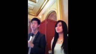 Averil & Jerome Wan Singing Live Cover "你最珍贵" by Jacky Cheung & Gao Hui Jun (Singapore)