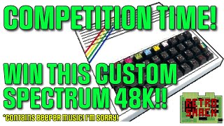 Competition Time!  Win this unique brand new ZX Spectrum!  Apologies to your ears in advance!