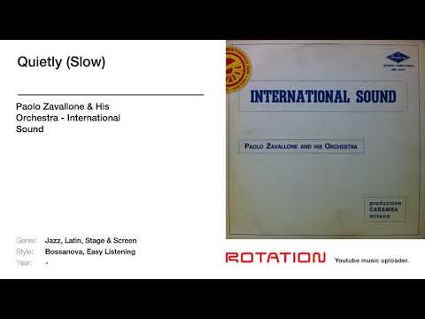 Paolo Zavallone & His Orchestra - Quietly (Slow)