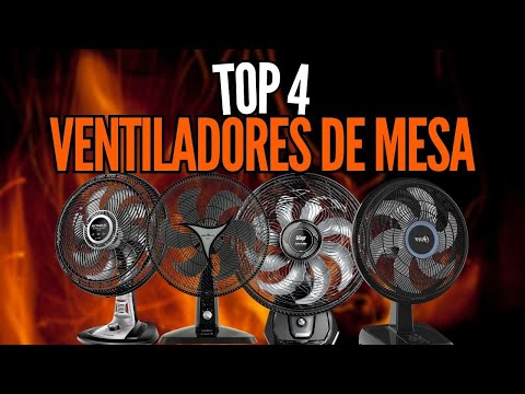 MELHORES VENTILADORES DE MESA - TOP 4 VENTILADORES P/ COMPRAR EM 2024!