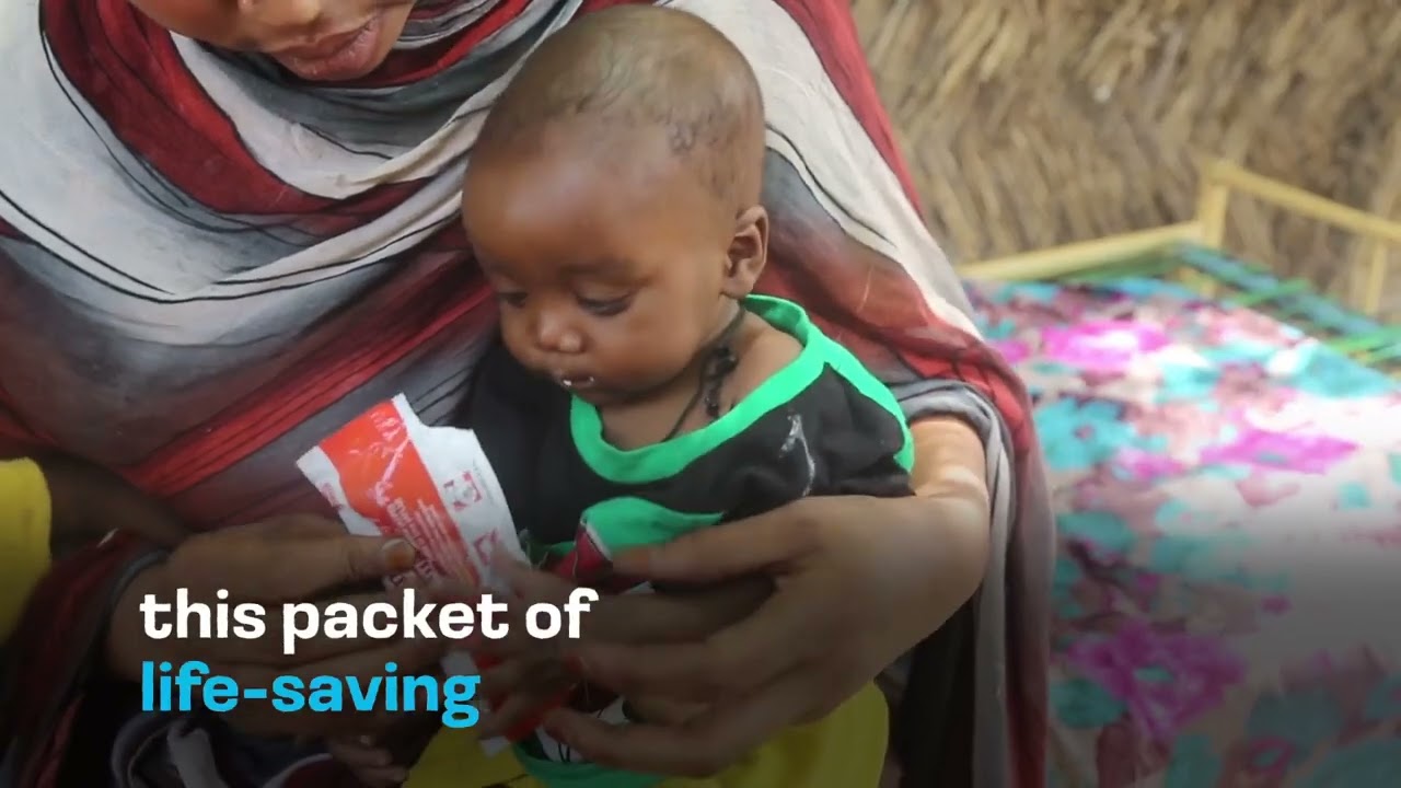 You can help deliver a Packet of Hope to malnourished children.