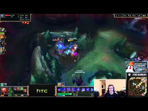 Santorin - Gragas - Jungle vs Volibear «Godmode» (Challenger)