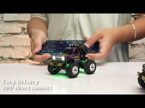 Hyper Drive RC Mini 6x6 Truck with Trailer