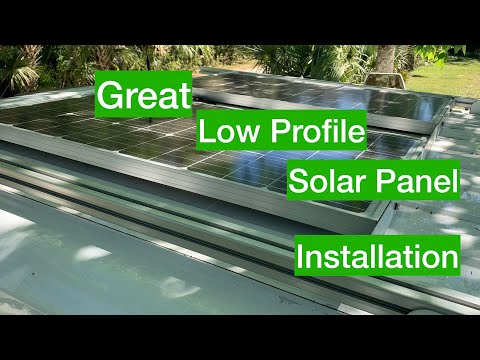 KARGO Master 8020 Solar panel Rail system for Promaster vans.