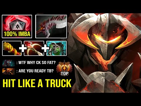 MOST IMBA 7.28 HERO 1 Shot Deleted Brutal Critical Strike Chaos Knight Vs 9K MMR Terrorblade DotA 2