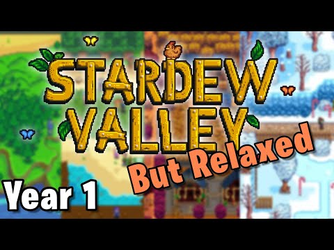 The MOST relaxed guide to Year 1 in Stardew Valley | How to avoid getting overwhelmed