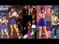 SF Series Sakura Kasugano Appearance Scenes Provocation Victory Pose Collection