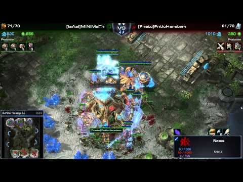 SC2 - Daily Masters - PvZ - MiNiMaTh vs Harstem