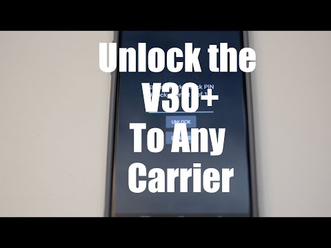 How to Unlock LG V30 + (Plus)