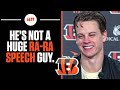 Joe Burrow ENJOYS Zac Taylor's pep talks during games to pump up the team I CBS Sports hQ