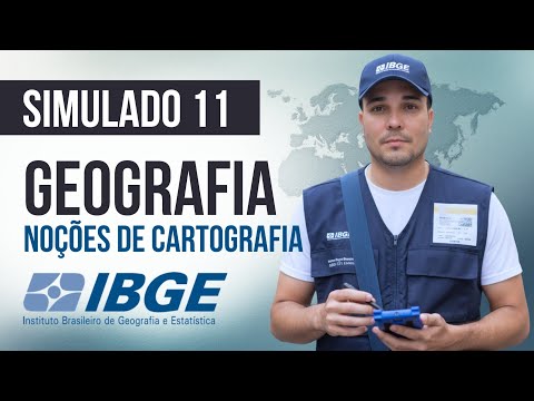 Practice Test 11 - Geography - Basic Cartography Concepts - IBGE Exam