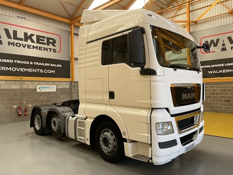 New In Stocklist For Sale: MAN TGX 26.480 (SCR) EURO 5 XLX 6X2 TRACTOR UNIT – 2013 – EK13 UGO