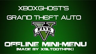 Xbox Ghost Mini-Mod Menu (Offline) Made by XBLToothpick