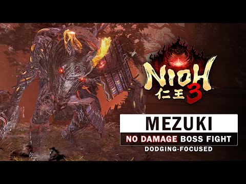 Nioh 3 - Mezuki Boss Fight (No Damage)
