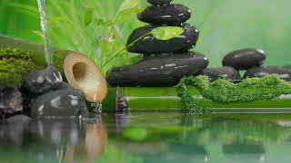 Música relajante + Sonidos de agua calmantes 🌿 Alivia el estrés y la ansiedad, mente y cuerpo