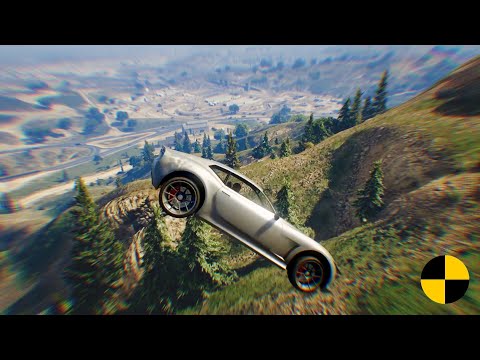 GTA 5 Real Car Crash Test V.I 57