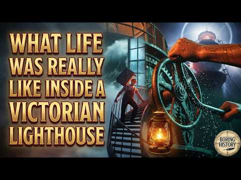 What Life Was Really Like Inside a Victorian Lighthouse : Boring History for Sleep
