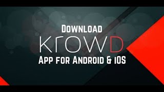 How to Download Krowd app on your Iphone (2022) Darden ios