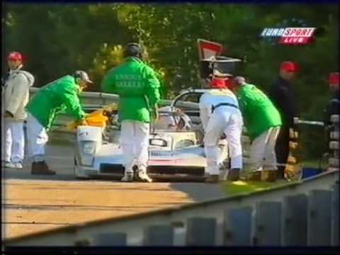 1999 - Le Mans - The Audi R8C finally succumbs