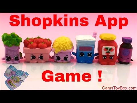 How to Play and Scan Shopkins App Game Chef Club Season 6 Fun Surprise Toys for Kids Playing Video