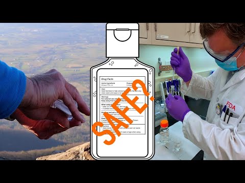 Safely Using Hand Sanitizer