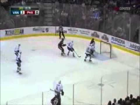 Vancouver Canucks vs. Phoenix Coyotes Feb. 28 2012
