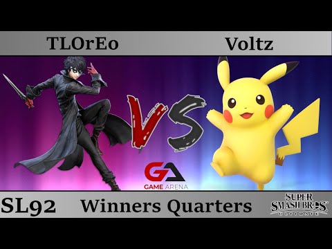 SmashLAN'd 92 - Winners Quarters: TLOrEo (Joker) vs Voltz (Pikachu)