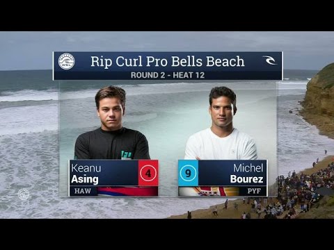 2016 Rip Curl Pro Bells Beach: Round 2, Heat 12 Video