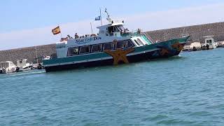 Starfish Dos ferry boat from Fuengirola to Benalmadena.