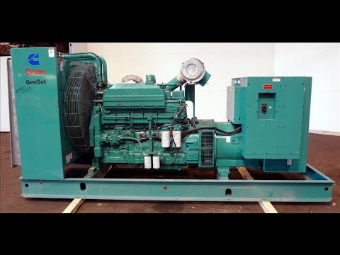 Used-Cummins 500 kW Standby (455 kW Prime) diesel generator set - Stock# 45459002