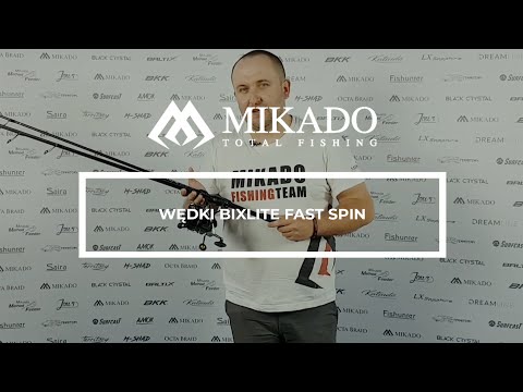 Wędka Mikado Bixlite Fast Spin 2,70m 5-25g 2sec film wideo