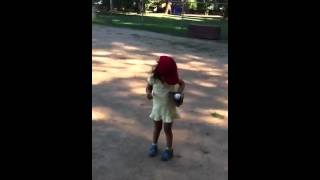 Ana makes the catch!