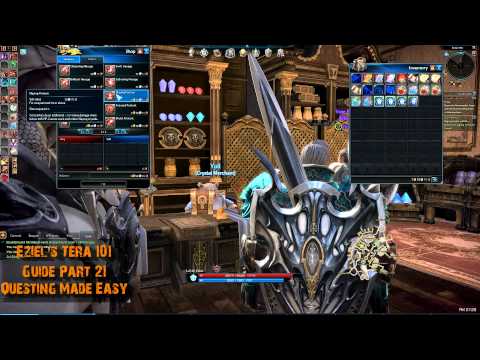 Eziel's Tera 101 Guide Part 22 - Crystal and Crystal Merchants