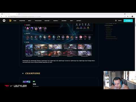 Tyler1 reacts to 11.19 patch notes nerfs & buffs