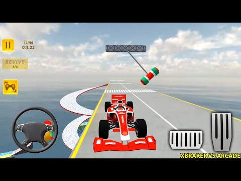 Formula Ramp Car Stunts Impossible Tracks Car 3D: Red Formula Unlocked - Android Gameplay#2