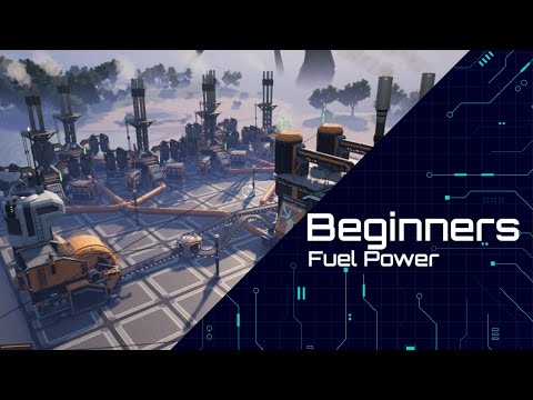 How to Set up a beginner Fuel power plant - Satisfactory