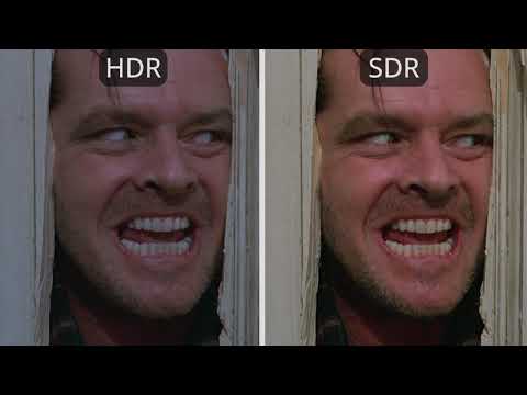 The Shining HDR vs SDR Comparison
