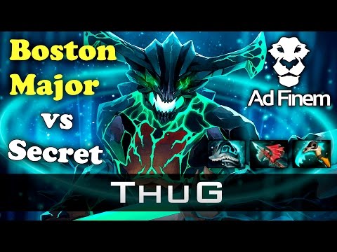 ThuG Outworld Devourer - AD FINEM vs Secret - Boston Major Dota 2