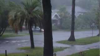 Post and James St Jacksonville FL TS Debby flooded intersection 9