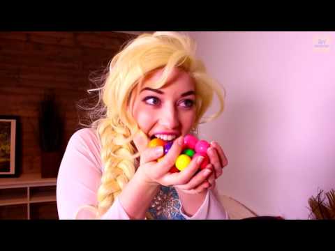 Frozen Elsa & Spiderman vs Evil Queen! Elsa Gets a Gummy Joker Tongue! Superhero Fun in Real Life