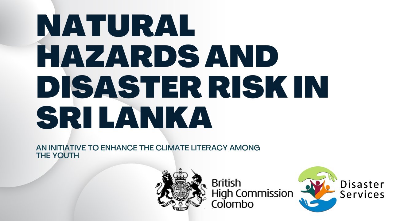 Natural Hazards and Disaster Risk in Sri Lanka