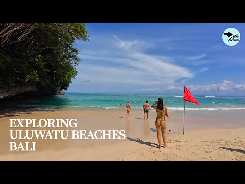 Explore The Best Beaches in Uluwatu Bali | Walking Tour Padang Padang, Suluban, Dreamland Beach 2025