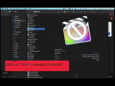 FIX for “Final Cut Pro”, update to the latest version  | Not compatible with macOS Monterey
