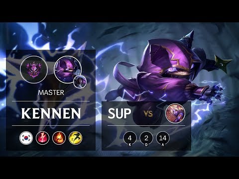 Kennen Support vs Soraka - KR Master Patch 9.12