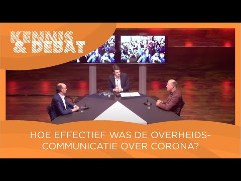 Hoe effectief communiceerde het kabinet over corona? | Kennis & Debat | TivoliVredenburg